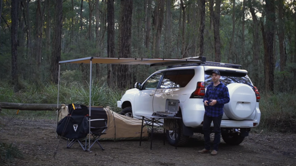 Crafted for durability and convenience, the awnings feature an anodized frame, height-adjustable legs, and quick, tool-free installation.